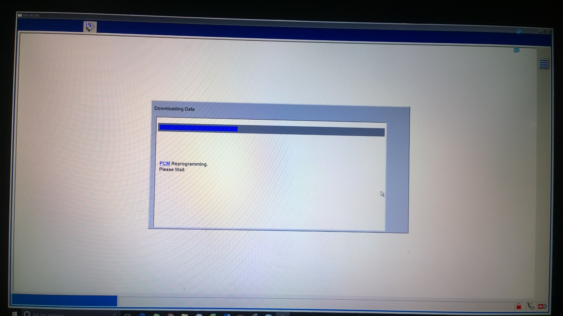 Parameter reset