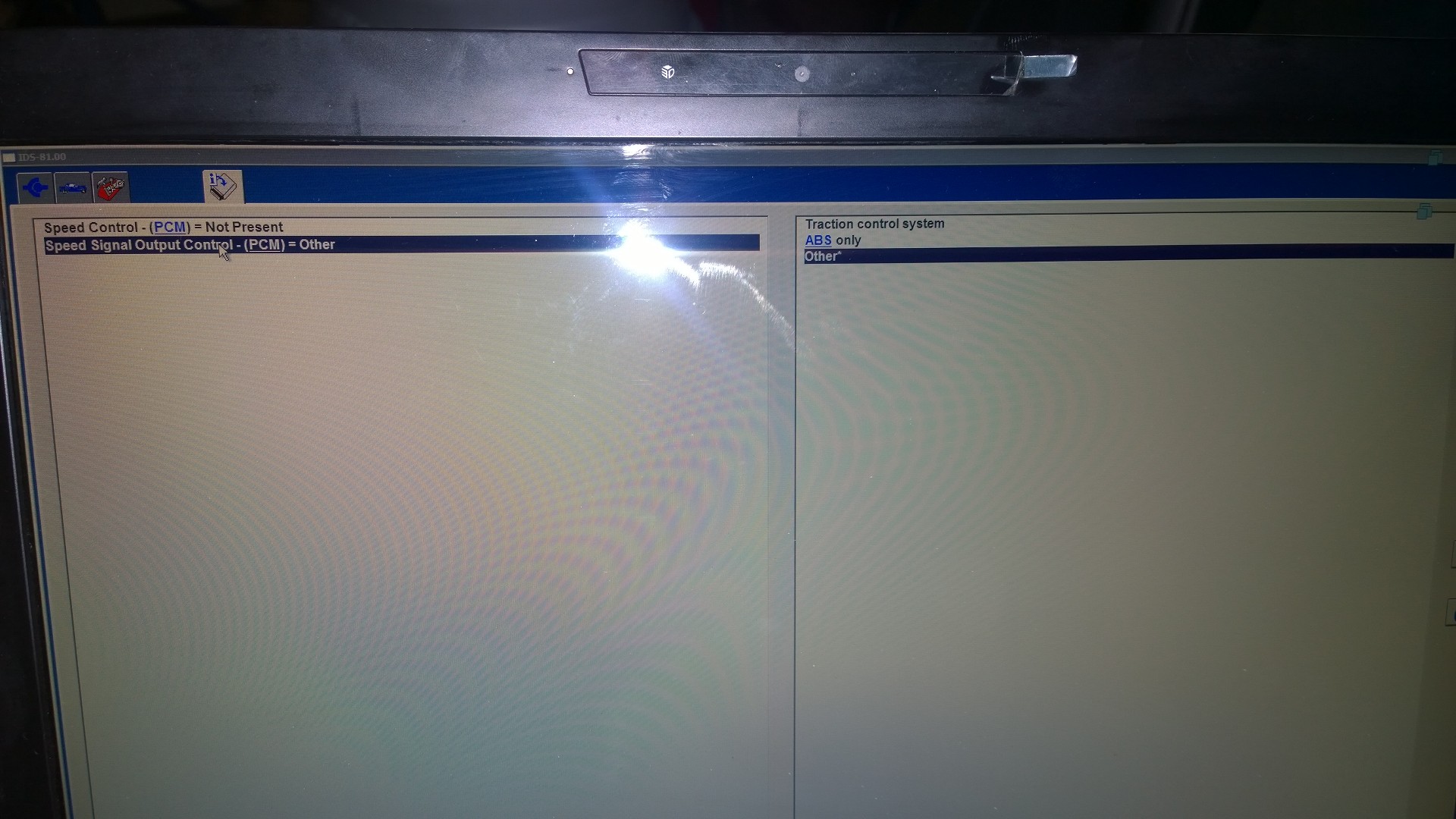 PCM programmable parameters