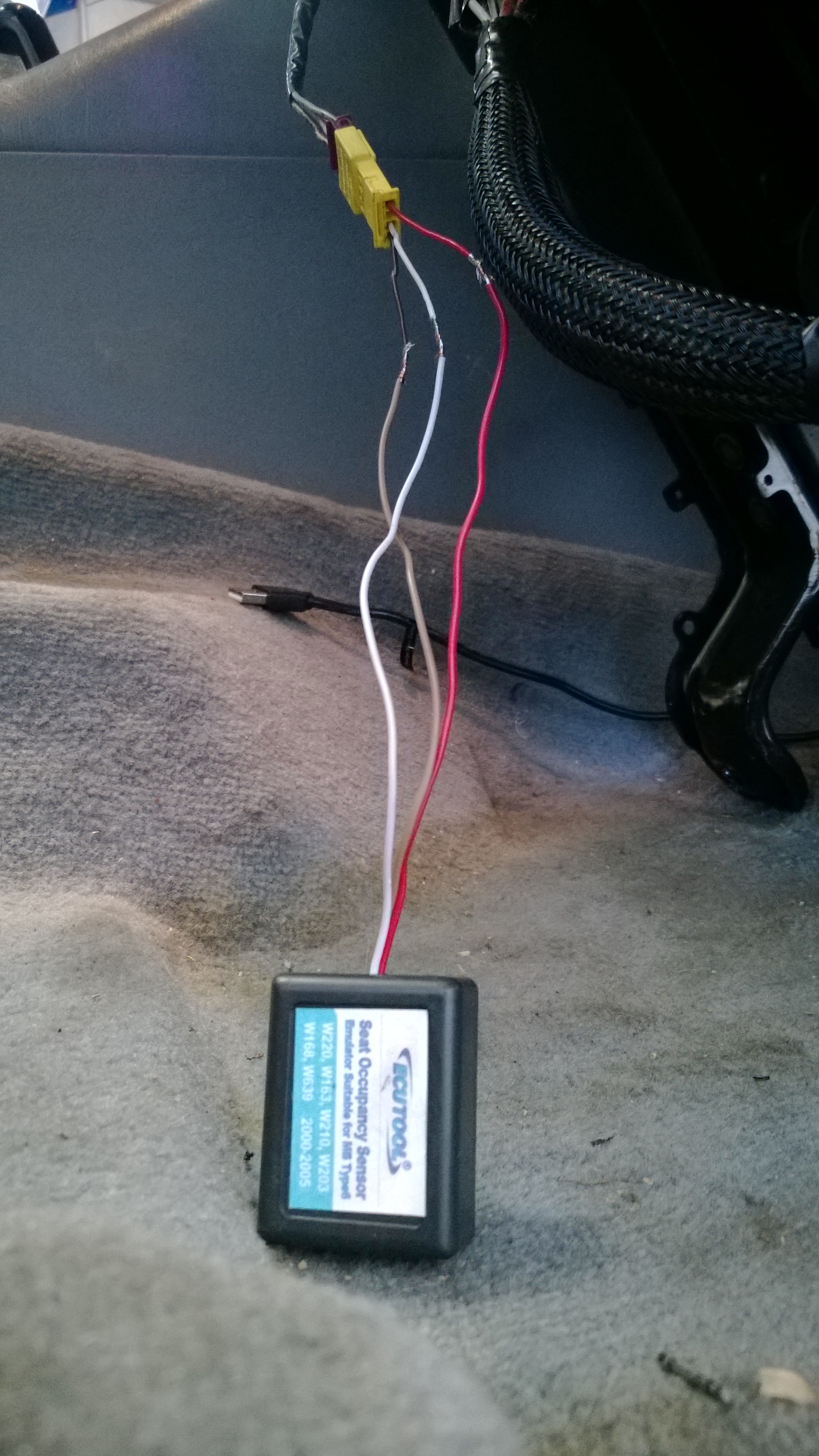 Sensor / pad detail